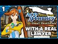 It begins phoenix wright ace attorney dual destinies with an actual lawyer part 1