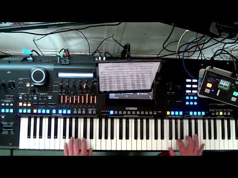 LOVE THEME WITH A TWIST YAMAHA GENOS 2