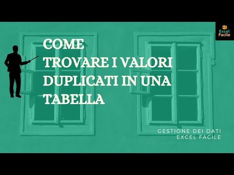 Trova VALORI DUPLICATI con la formattazione condizionale - Excel Facile