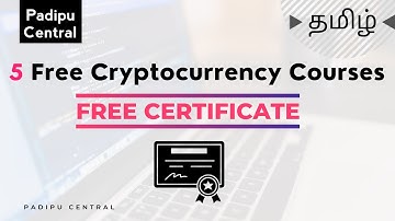 Free Cryptocurrency Online Courses with Certificate | Tamil