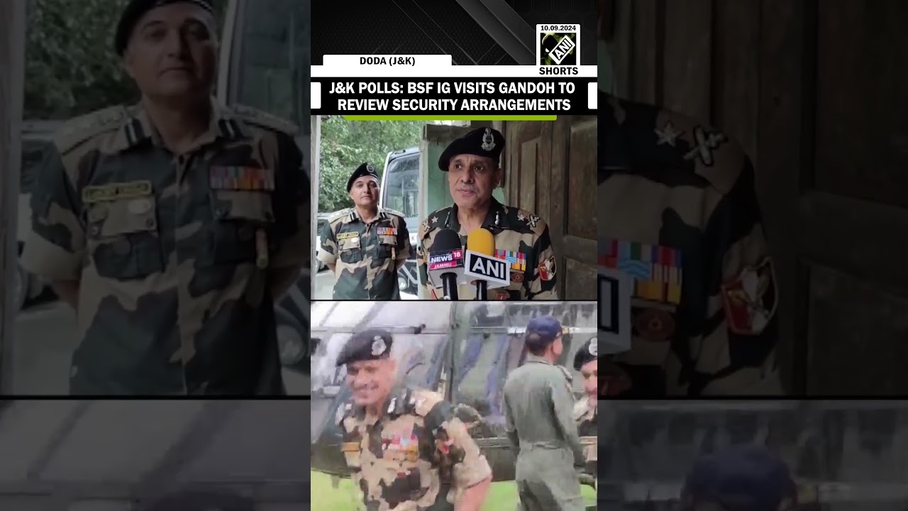 J&K Polls: BSF IG Dinesh Kumar Boora visits Gandoh to review security arrangements