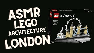 ASMR LEGO Architecture London (no talking ASMR) full building