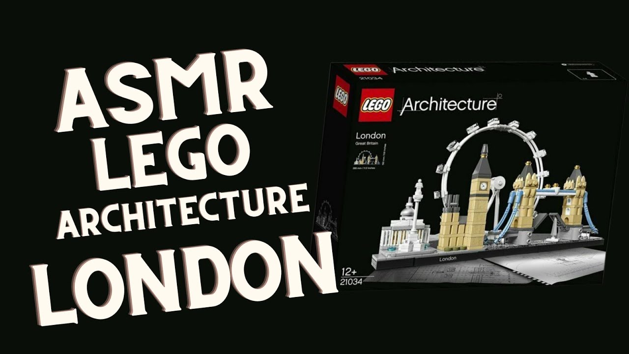 ASMR LEGO Architecture London (no talking ASMR) full building