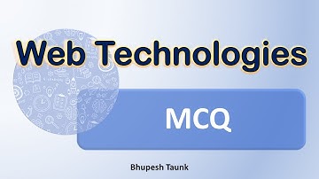 Web Technologies MCQ Questions and Answer