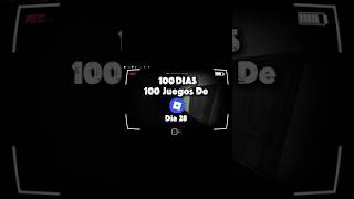 100 Días 100 Juegos De Roblox Día 28: Paracam #roblox #robloxgames #camera #terror #horror #shorts