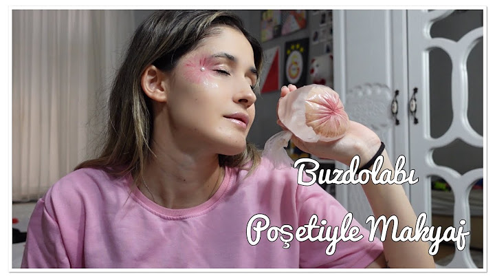 Buzdolabı Poşetiyle Makyaj Hilesi (Çiçek Baskısı Akımı)