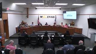McAllen ISD Board Workshop (April 29, 2025)