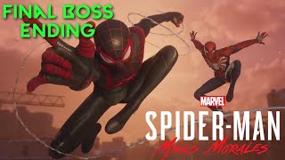 Spider-Man: Miles Morales Final Boss - Ending | Peter returns (PS5/PS4)
