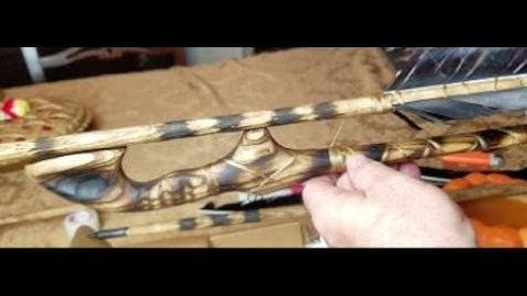 Atlatl Dart, How to: Fletching, and points. Pt. 2  Gary J