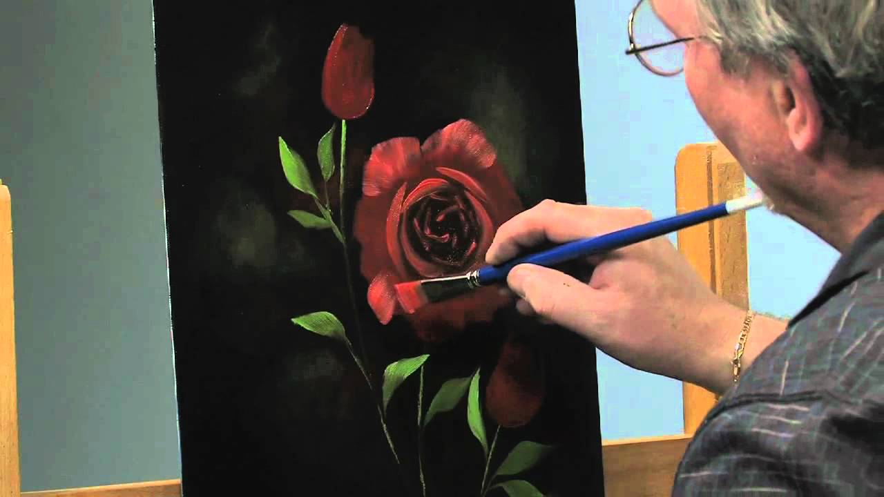 Paint-Along: How to Paint a Floral in Oils, Part 3 - YouTube