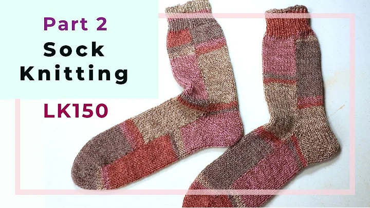 Part 2 Sock knitting on LK150 knitting machine - f...