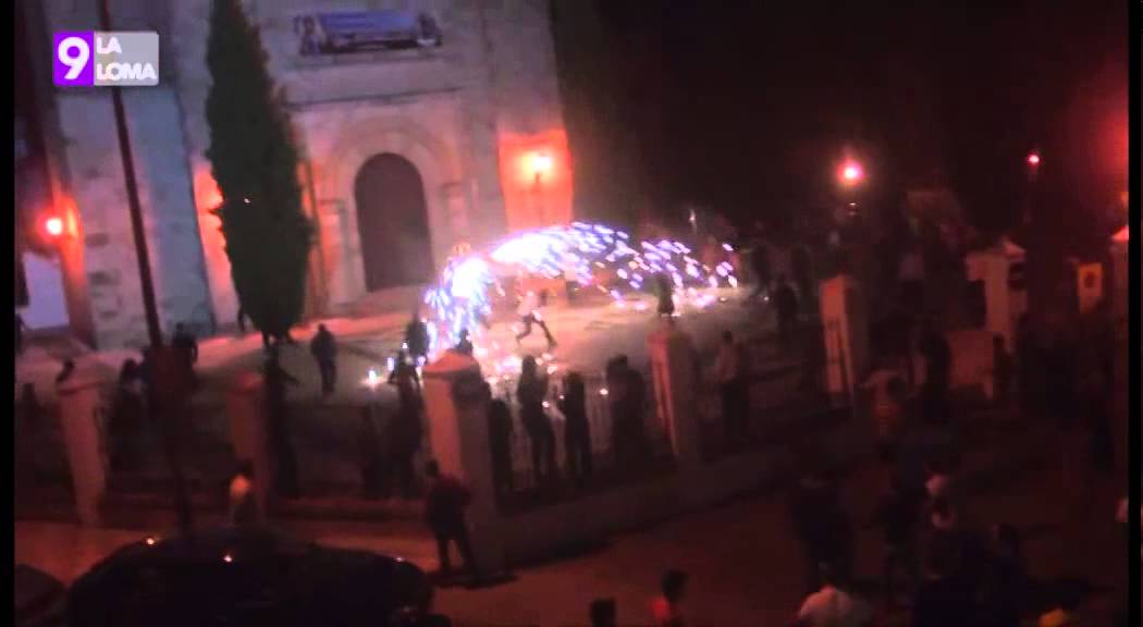 Feria de Torreperogil 2015 · Toro de fuego