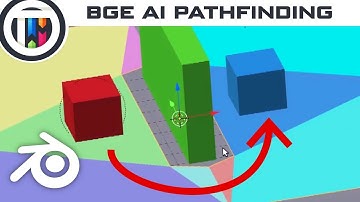 Blender Game Engine Tutorial - Easy Ai Pathfinding