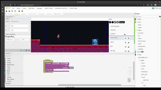 5. Melon Editor Blockly - Door object and Level transition