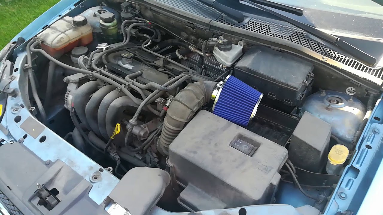Ford Focus MK1 1.6 16v Before/After Air Filter Sound YouTube