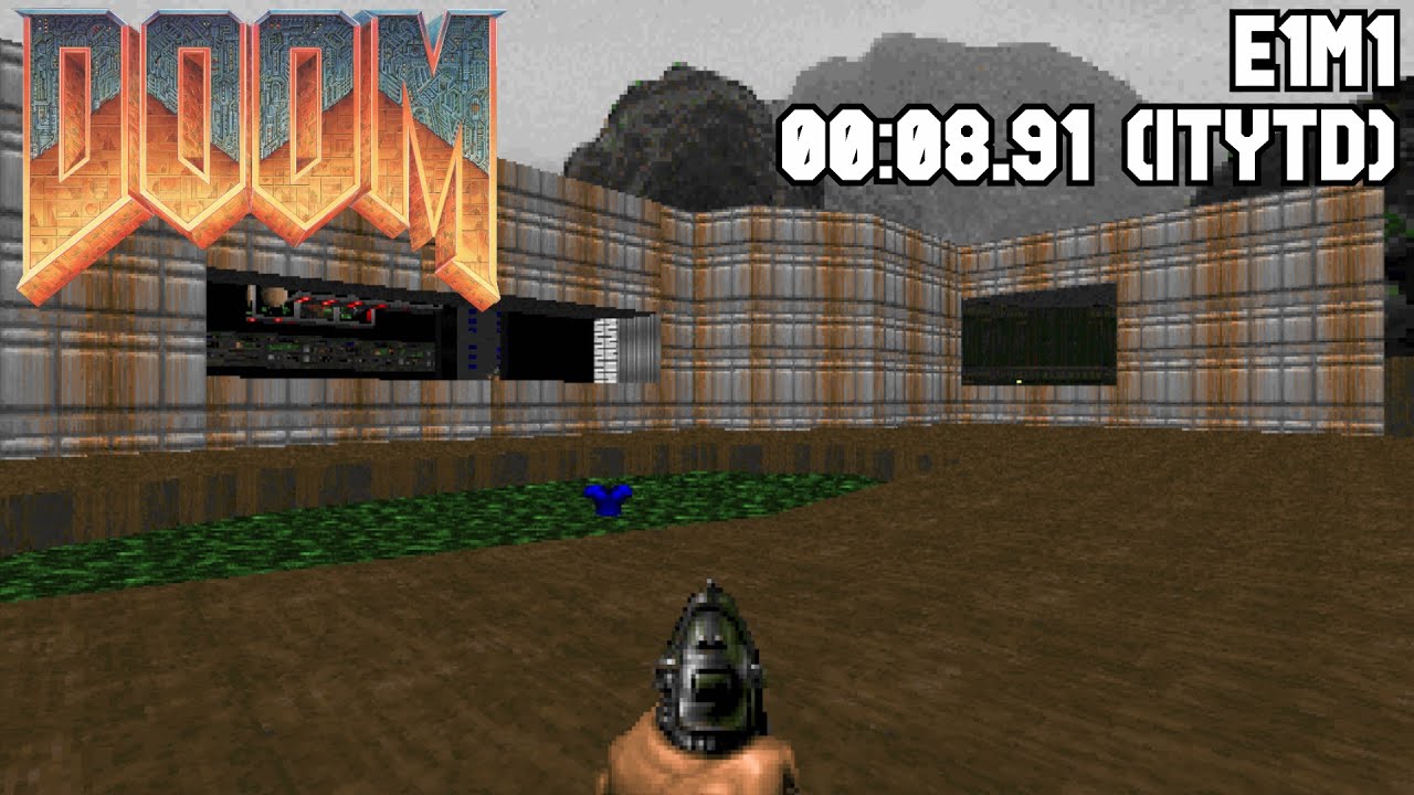 DooM: PC Unity Port - E1M1 (ITYTD) - 