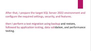 Migrating SQL Server 2014  or 2016 to SQL Server 2022