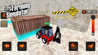 Road Contruction Simulator 2023 - Excavator Tractor 3D - Android Gameplay screenshot 5