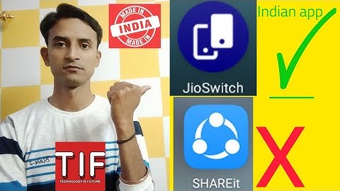JIO SWITCH INDIAN APP INSTALL USE FILE DATA TRANSFER FREE FAST INDIAN APP WITHOUT SHARE IT HINDI