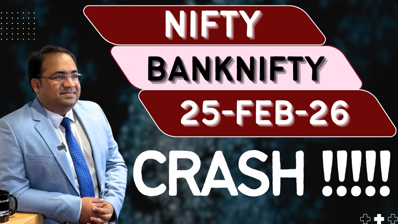 Nifty Prediction and Bank Nifty Analysis for Wednesday | 25 February 26 | Bank NIFTY Tomorrow