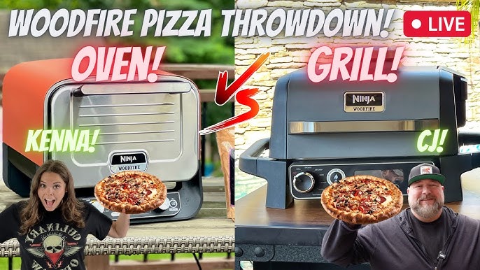 Wood Fired Pizza in 4 Minutes! / On The Ninja WoodFire Outdoor Grill /  Awesome! 