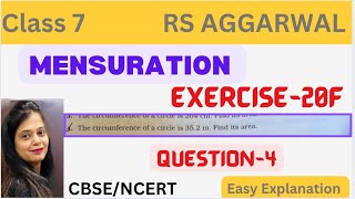 MENSURATION - Class 7 Maths - Exercise 20F - Question 4 - Chapter 20 - Rs Aggarwal - CBSE