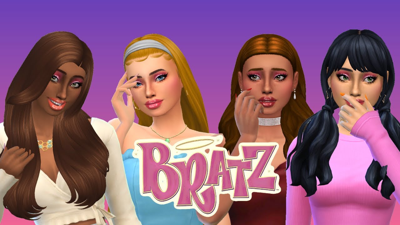 Let’s recreate bratz in the sims 4💄 - YouTube