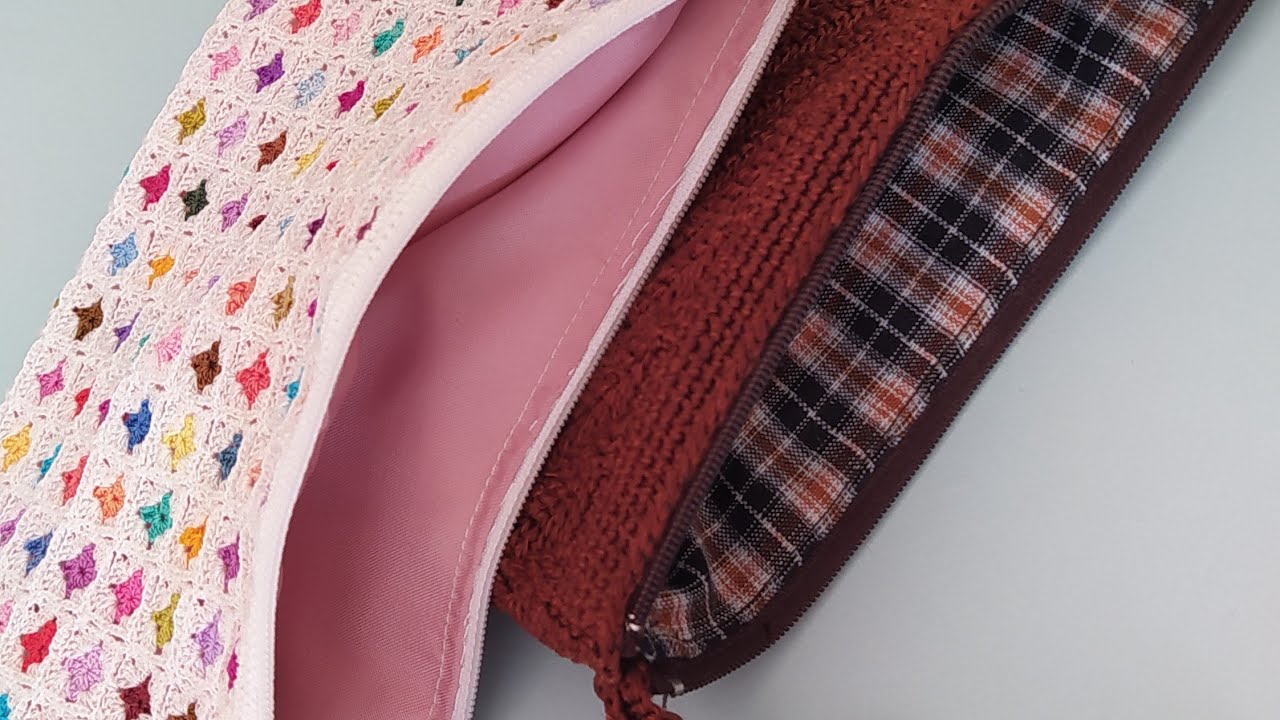 BECERİKLİ  HANIMLARA ÇANTALAR İÇİN  ASTAR VE FERMUAR DİKİMİ