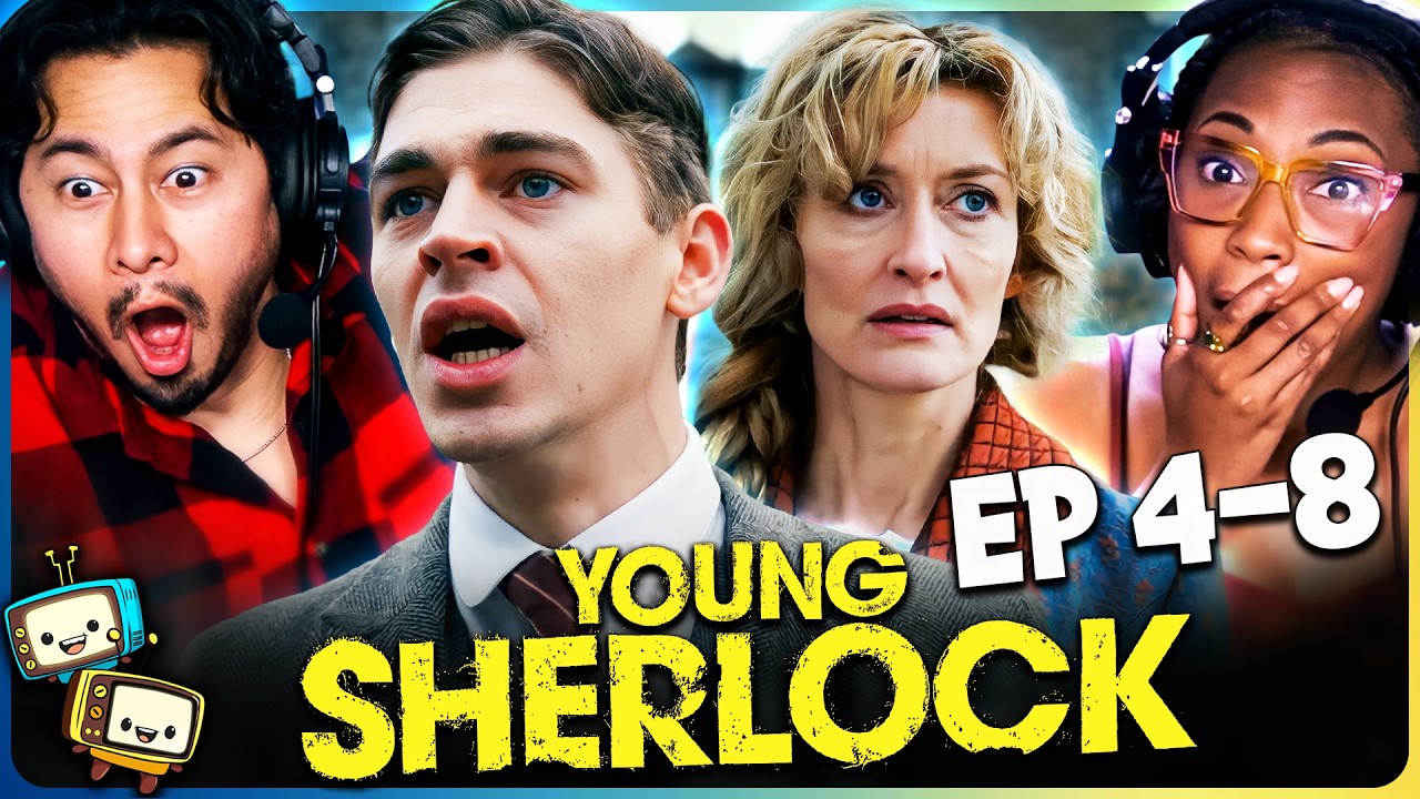 YOUNG SHERLOCK Episodes 4-8 Reaction! | First Time Watch! | Hero Fiennes Tiffin | Dónal Finn