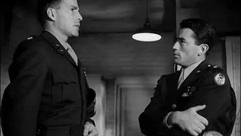 Coward scene - "Twelve O'Clock High." 1949.
