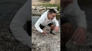 Youngman's Water Crossing Ends with Lost Shoes and Dirty Clothes