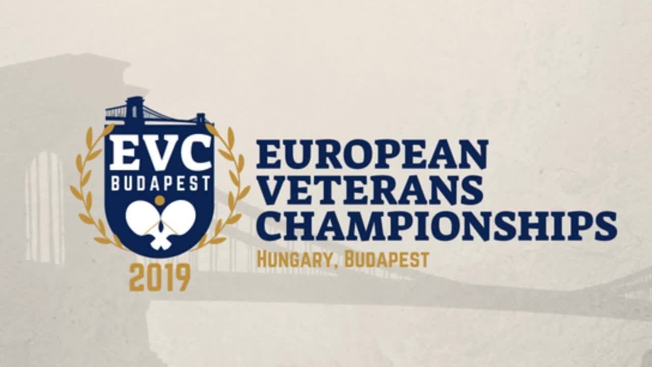 EVC2019 Budapest Men FINAL 40+  VLOTINOS, Ioannis (GRE) - MERCHEZ, Cédric (BEL)