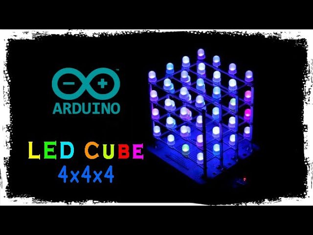 How to LED Cube (4x4x4) - YouTube