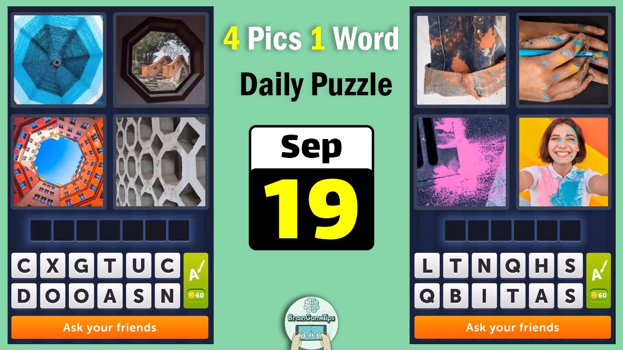 4 Pics 1 Word - September 19 2022 Daily Puzzle Answer