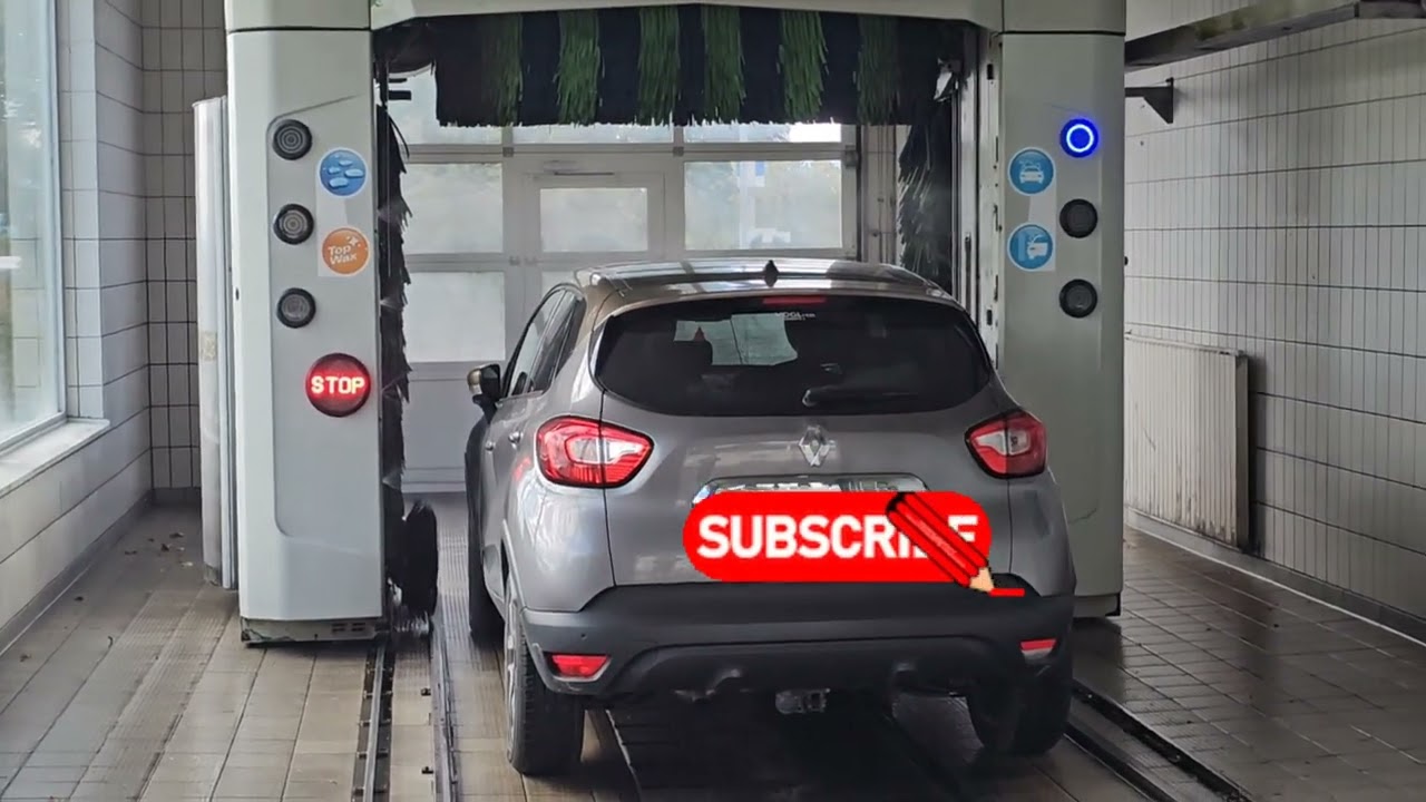 Автомойка OMV St. Peter Hauptstraße Graz, Австрия/ RENAULT CAPTUR HYPNOTIC 2016