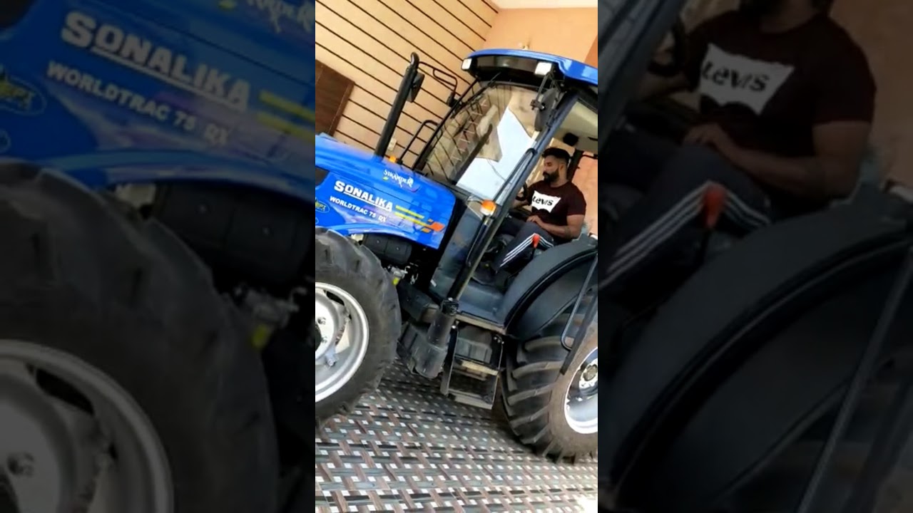 New look ac cabin sonalika 75 (company made)