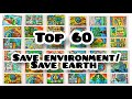 Save environment poster drawing  save trees save earth chart project making