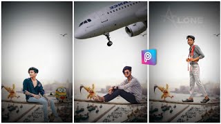 edit your photo with creative background |picart easy ideas to edit photo