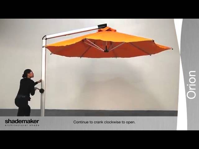 Shademaker Orion Series Umbrella Youtube