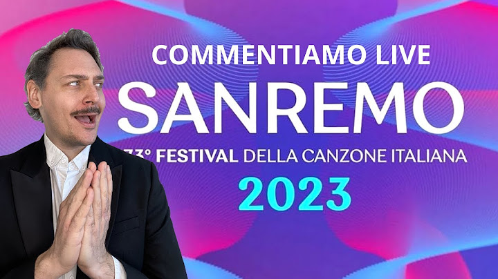 🔴  Live - Commentiamo la terza serata del Festival di Sanremo!