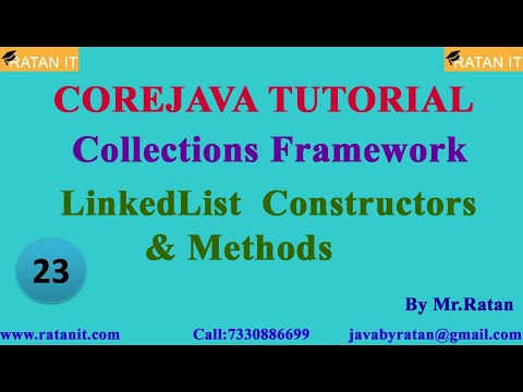 Core Java Tutorial || Collecties Framework || video-23 || LinkedList Class || Door Ratan sir