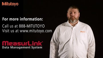 MeasurLink Reporting - Mitutoyo