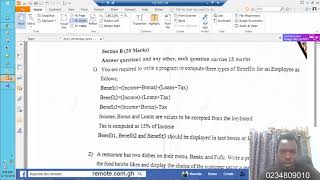 VB.NET Employee Benefit Calculation