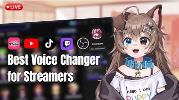 Best Voice Changer for Live Streaming & VTubers | Real-Time Voice Changer in OBS