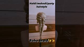 Beautiful bridal hairstyle mehndi /Haldi/ #hairstyle  #bridalmehndi #mehndi #haldi  #viral  #foryou