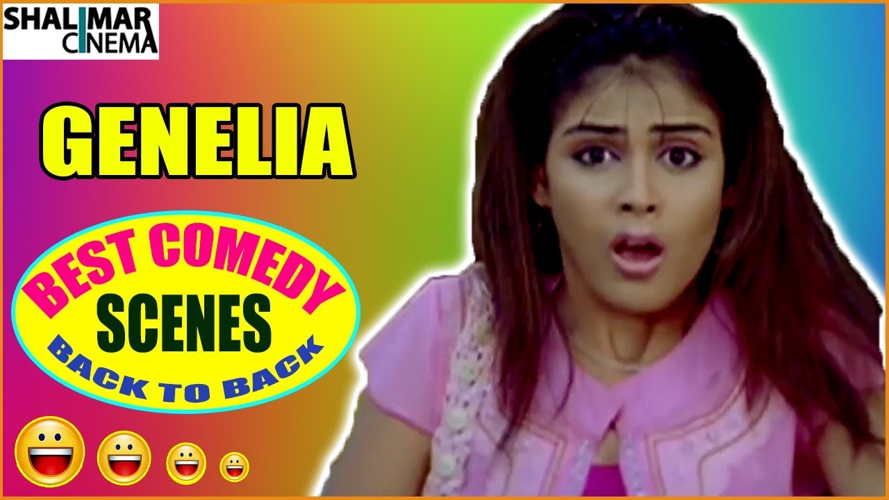 Genelia Best Comedy Scenes Back To Back || Latest Telugu Comedy Scenes || Shalimarcinema