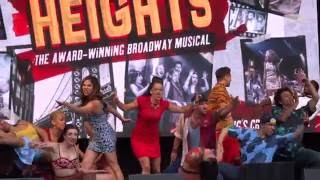 the cast of in the heights in the heights 96 000 carnaval del barrio west end live 2016
