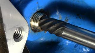How to Use a Screw Extractor | Remove snapped off bolt from engine