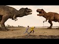 Jurassic park fan made short film  best trex chase realistic  dinosaur  teddy chase
