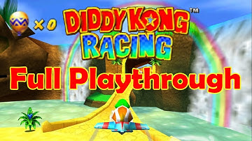 Diddy Kong Racing Full Playthrough Part 1: Dino Domain